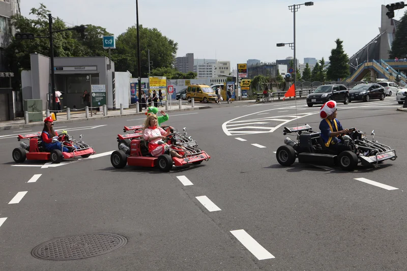Mario Kart in Japan (27228436473) — photograph by Jason Scott